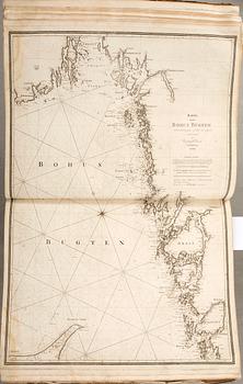Gustaf af Klint, bok, "Sweriges Sjö-Atlas",  1797-1815.