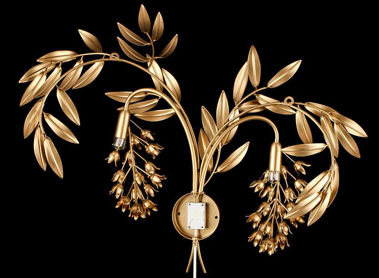 VÄGGLAMPA, troligen Italien, 1900-talets andra hälft.