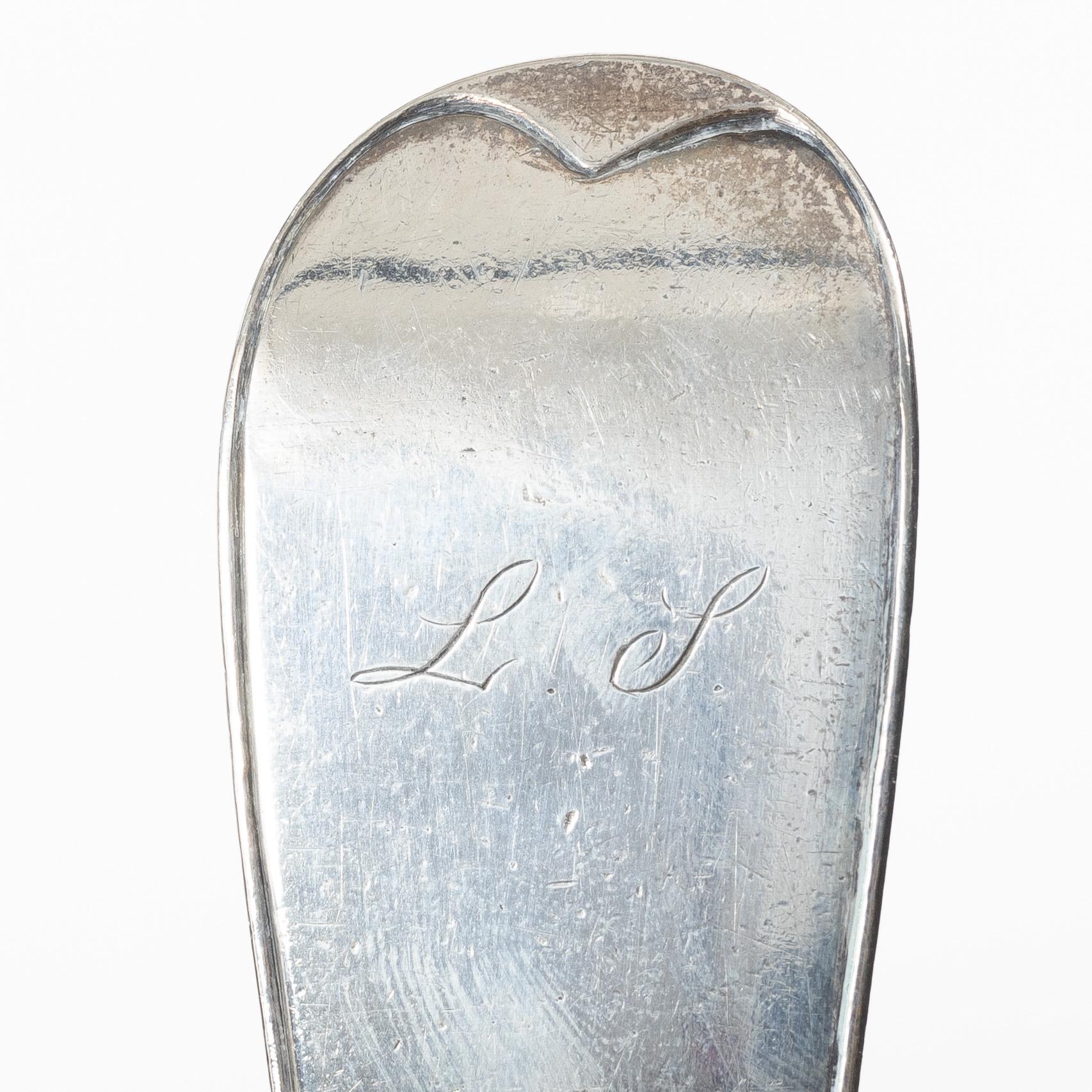 Adolf Zethelius, soppslev, silver, Stockholm 1797.