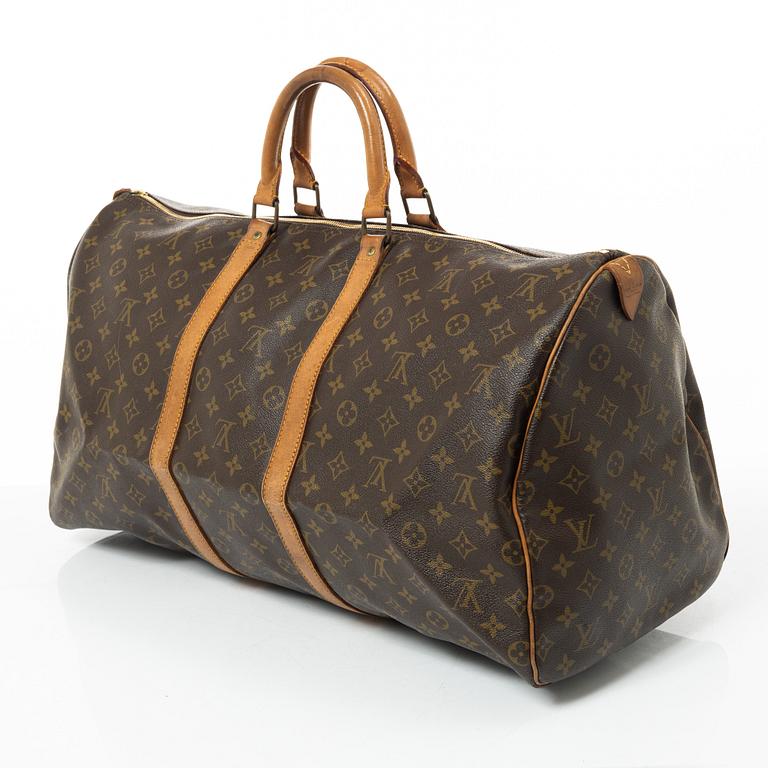 Louis Vuitton, Bag, "Keepall 55", vintage.