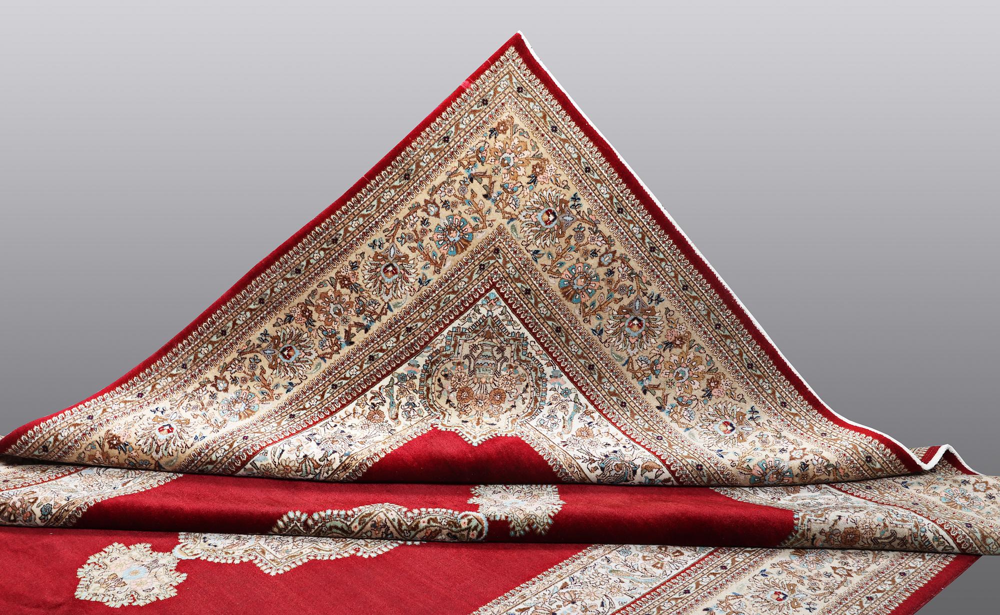A CARPET, Old Kerman, ca 340 x 240 cm.