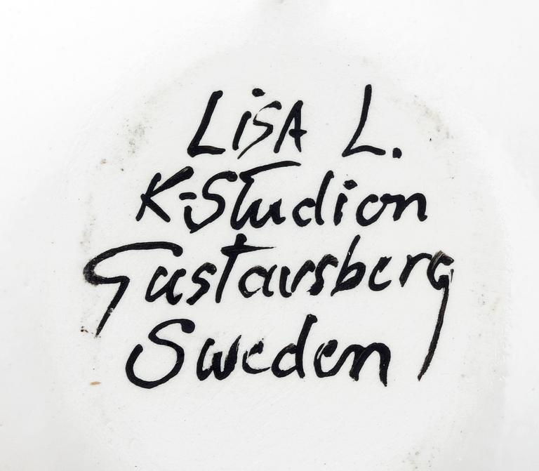 LJUSLYKTA, stengods, Lisa Larson, K-studion, Gustavsberg.