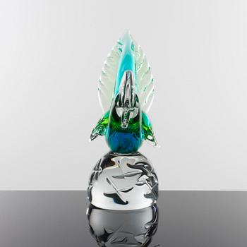 SKULPTUR, glas, FM Konstglas, Ronneby, 1900-talets andra hälft.