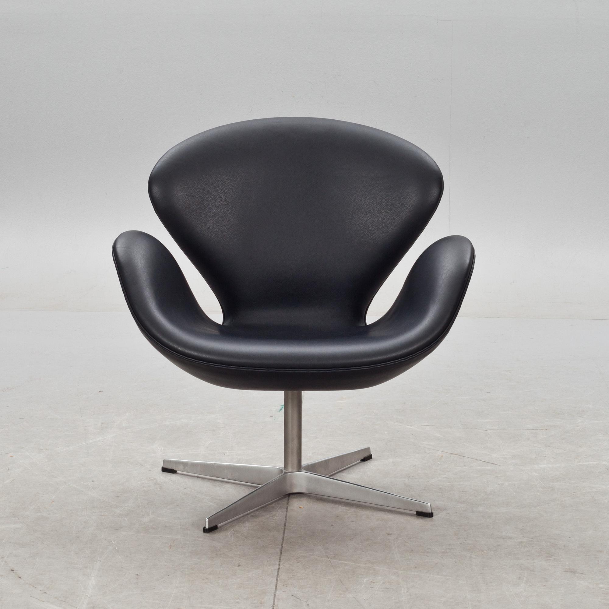FÅTÖLJ, "Svanen", Arne Jacobsen, Fritz Hansen.