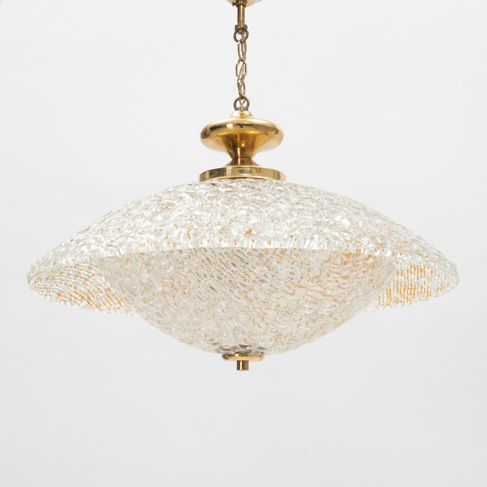 A ceiling lamp, 1960s/70s.