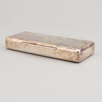 A silver box by Axel Holm, Denmark, second half of the 20th Century.