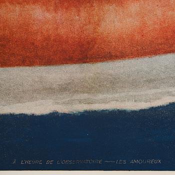 Man Ray, "A l'heure de l'observatoire - Les Amoureux".