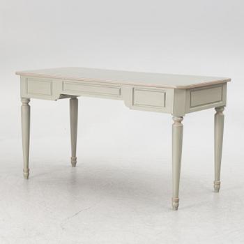 A Gustavian style desk with a chair, Åmells Möbler.