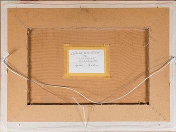 GÖRAN AUGUSTSON, gouache, signed and dated -92.