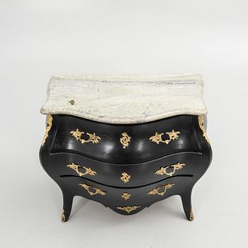 Chest of drawers, Rococo style, 20th century.