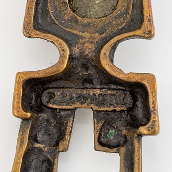 Pentti Sarpaneva, necklace, bronze with pyrite.