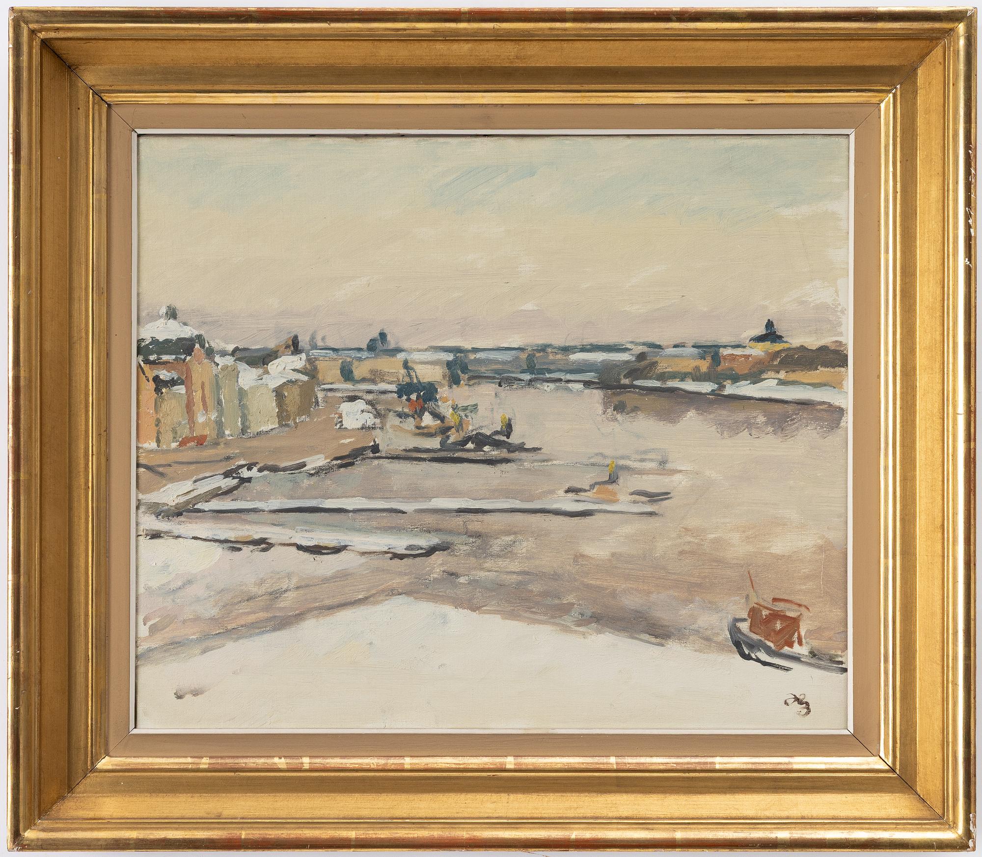 Hugo Zuhr, "Stockholms utsikt".