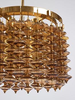 Hans-Agne Jakobsson, an "Estrella" ceiling lamp, model T580/H, Markaryd, Sweden 1960-70s.