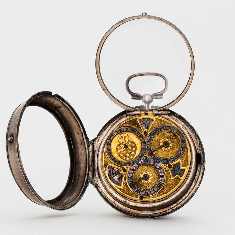 Henri de Bary, fickur, silver, sannolikt sent 1600-tal.