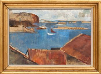 MAGDA RINGIUS, olja på duk, signerad.