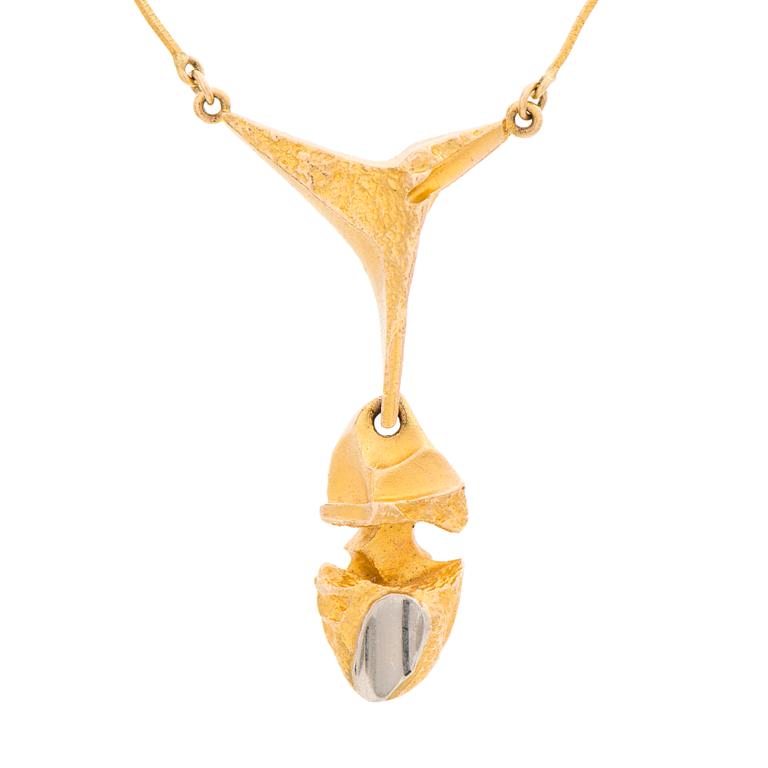 A NECKLACE, "Kaira". 14K gold. Lapponia 2001.