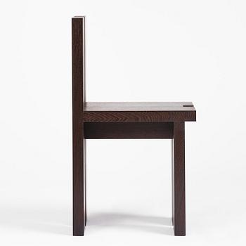 Nick Ross, a "P-A chair 03", ed. 1/8, executed in his own studio, Stockholm, 2024.