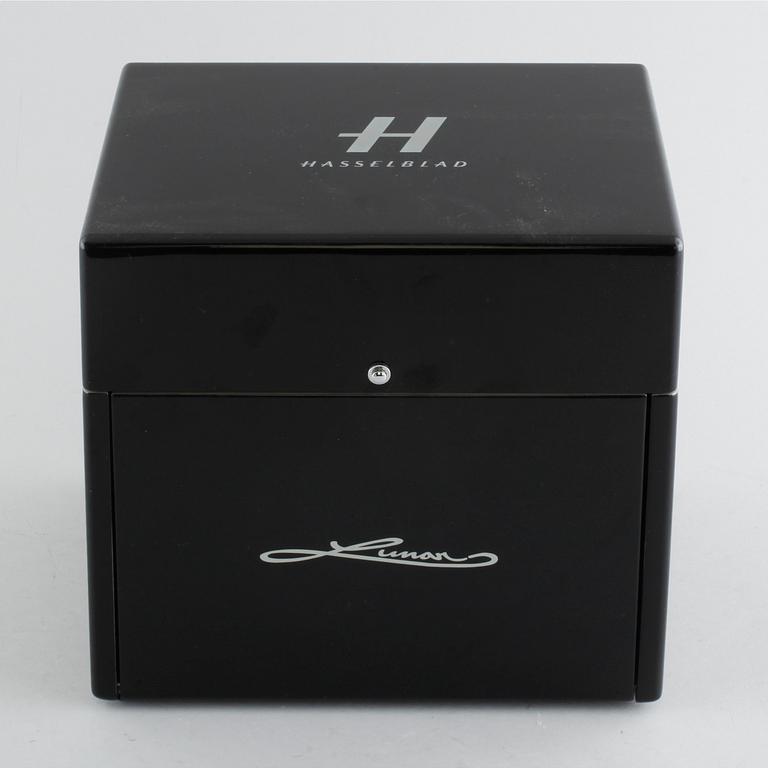 A camera box for Hasselblad Lunar, 21th century.