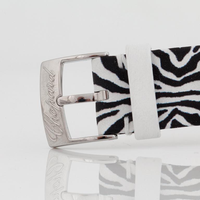 CHOPARD, Genève, Happy Sport "Zebra", wristwatch, 36 mm,
