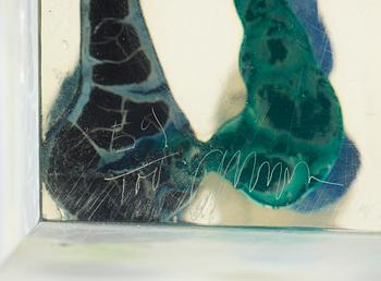 Arman (Armand Pierre Fernandez), Accumulation with color tubes.