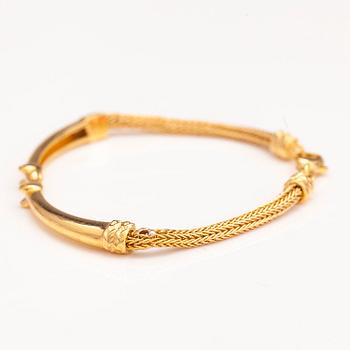 An 18K gold bracelet "Moose head", Kalevala koru 1999.