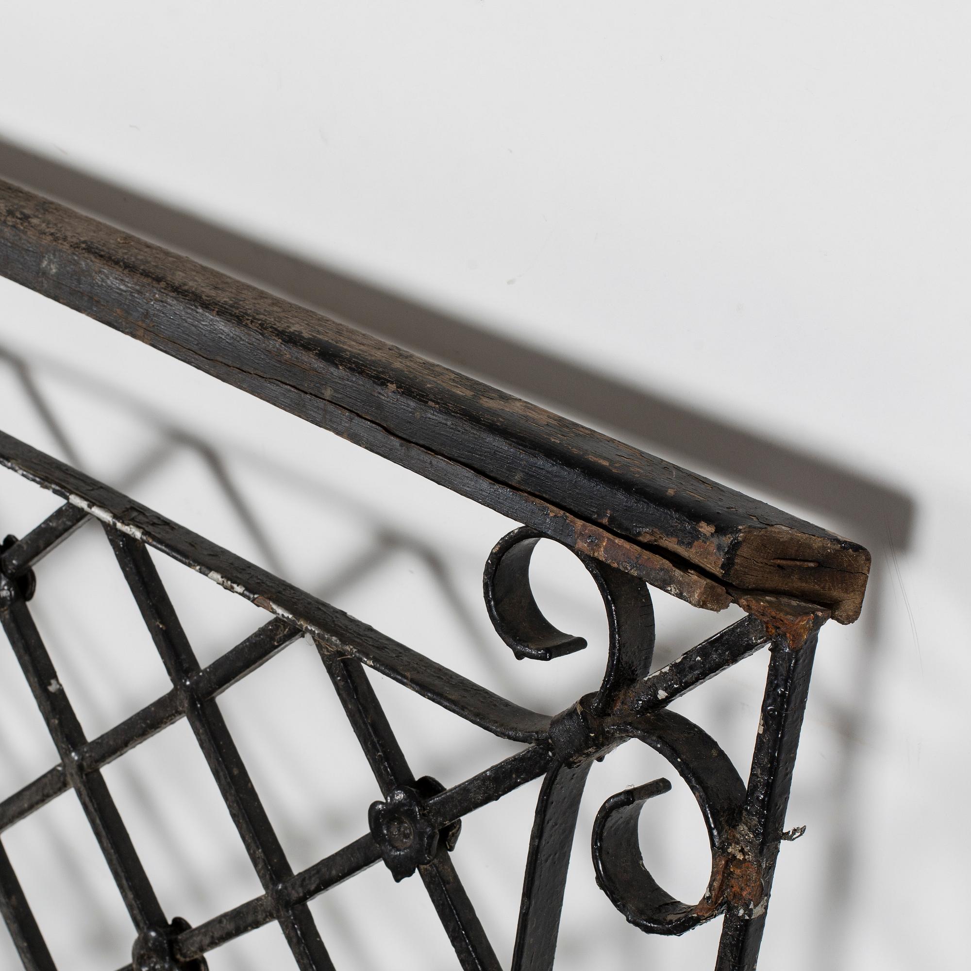 RÄCKE/BALUSTRAD, 1900-talets första hälft.