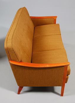 SOFFA samt FÅTÖLJ, 1960-tal.