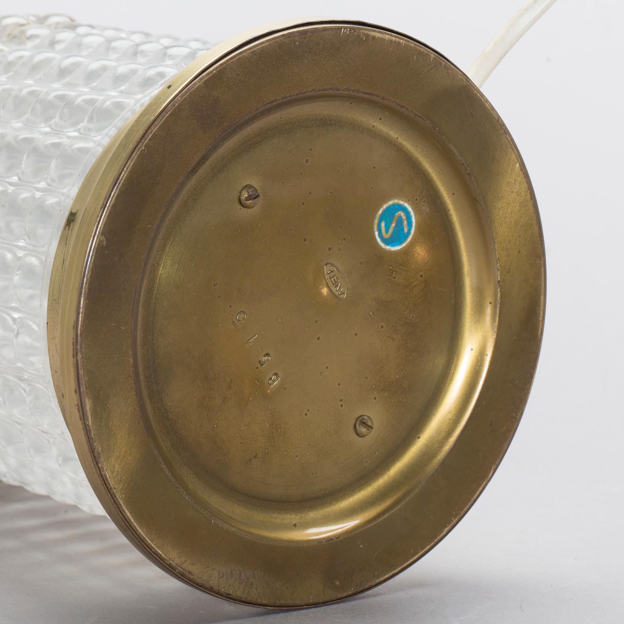 BORDSLAMPOR, 2 stycken, Aneta, 1900-talets andra hälft.