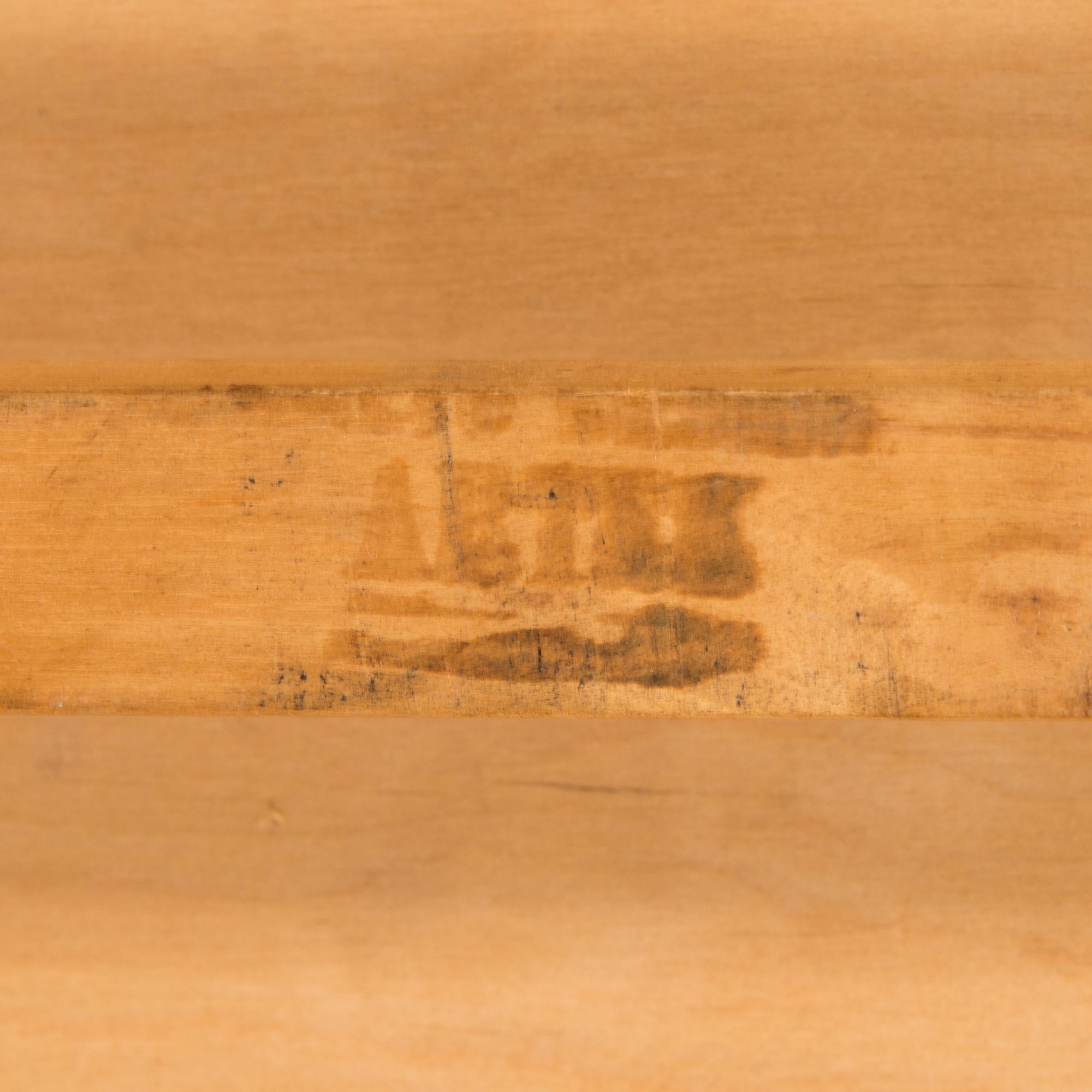 Aino Aalto, a mid-20th century '95 A' dining table for för O.Y. Huonekalu-ja Rakennustyötehdas A.B.