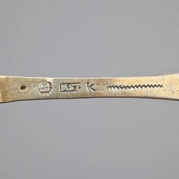 SKED. Silver. Magnus Stråtin, Uddevalla 1768. Vikt 64 g.