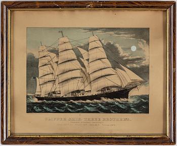 LITHOGRAPH, around 1900.