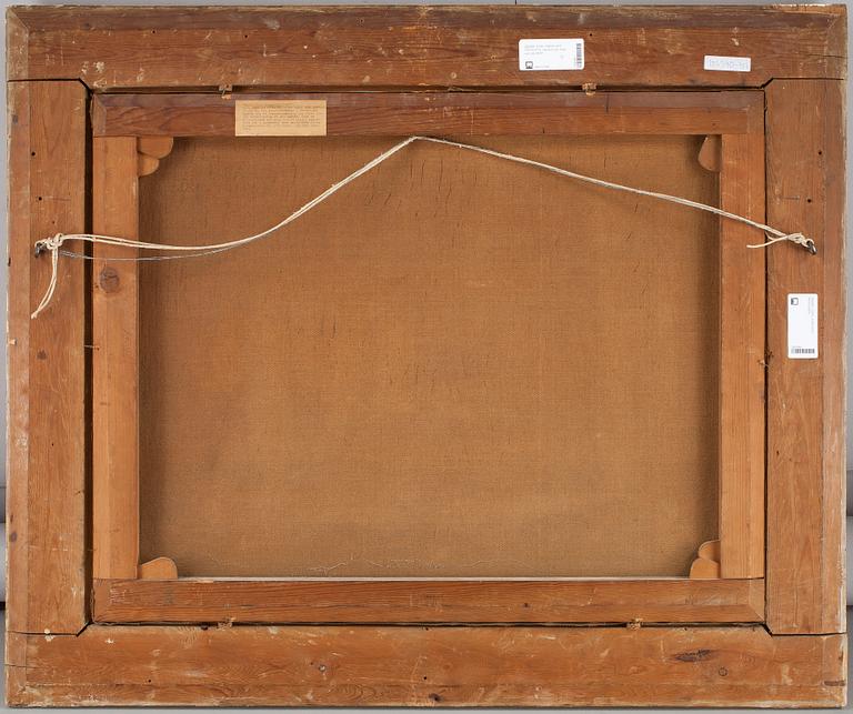 CARL ABRAHAM ROTHSTÉN, olja på duk. Sign och dat 1874.