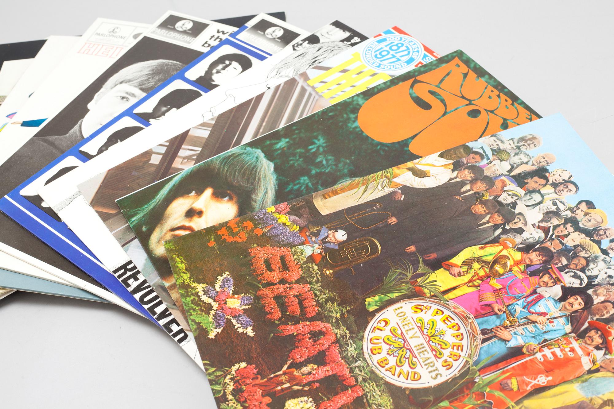 "The Beatles Collection" and "The Beatles singles collection", 1970s/80s.
