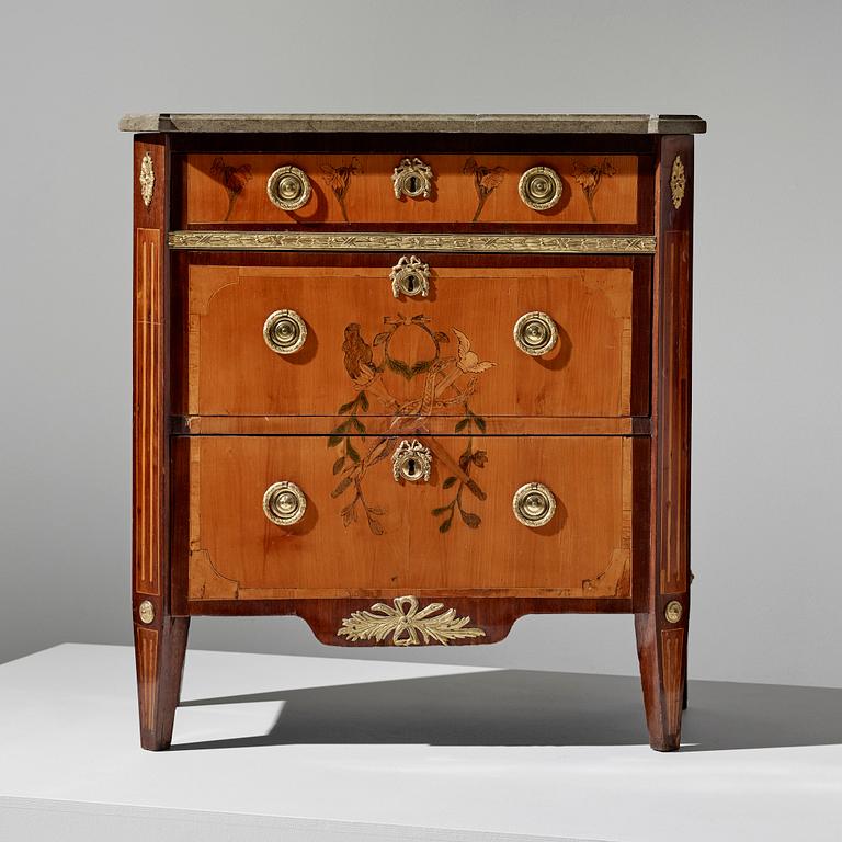 BYRÅ, gustaviansk, 1700-talets  slut.