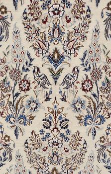 Matta, Figural Nain part silk s.k 9 LAA, ca 230 x 197 cm.