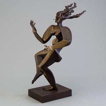 TIMO SOLIN, a bronze sculpture, signed and numbered 4/8.