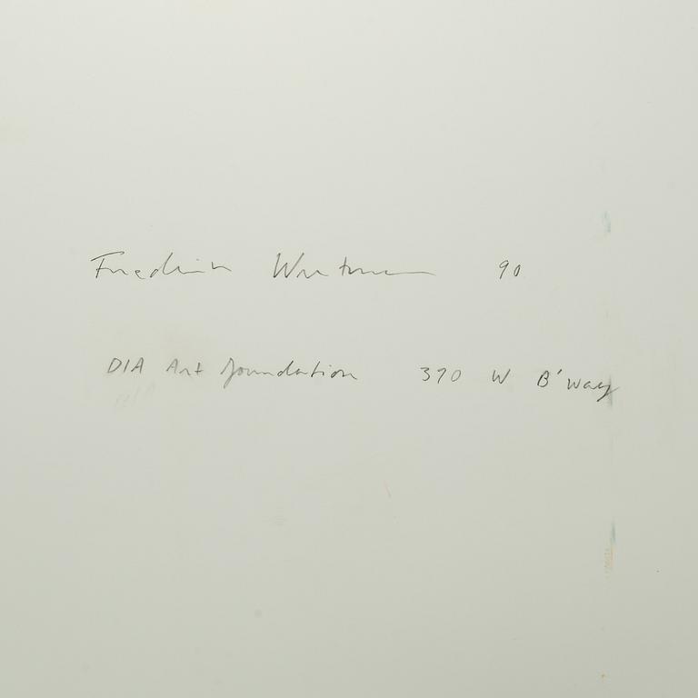 Fredrik Wretman, photograph signed and dated 90 on verso.