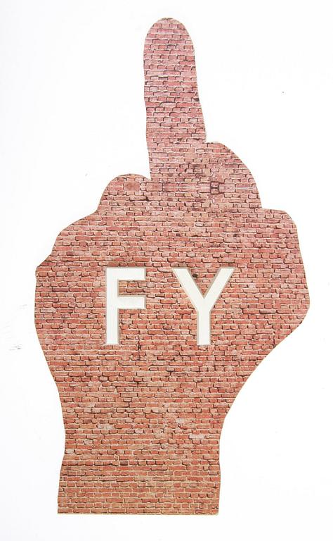 MARTIN WICKSTRÖM, blandteknik, sign o numr 3/100.