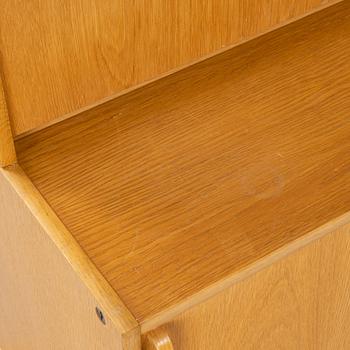Bertil Fridhagen, a bookcase with barcabinet, Bodafors, Sweden, 1960's.