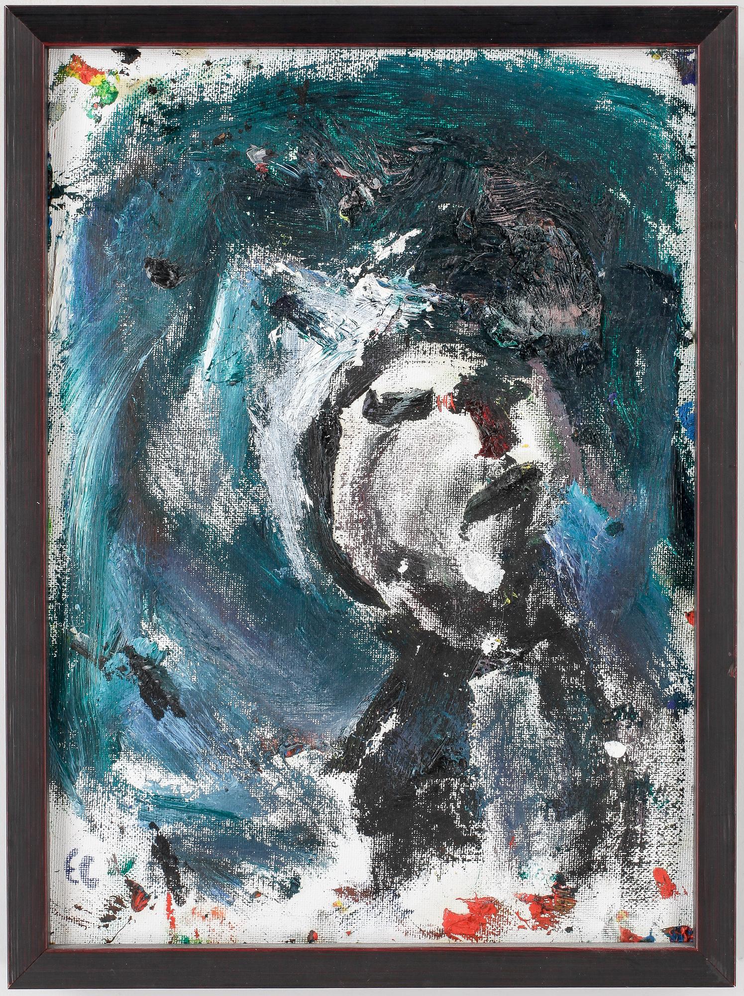 ERLAND CULLBERG, olja på duk, signerad EC.