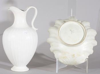 KANNA, samt SKÅL, stengods, Rörstrand och Gustavsberg.