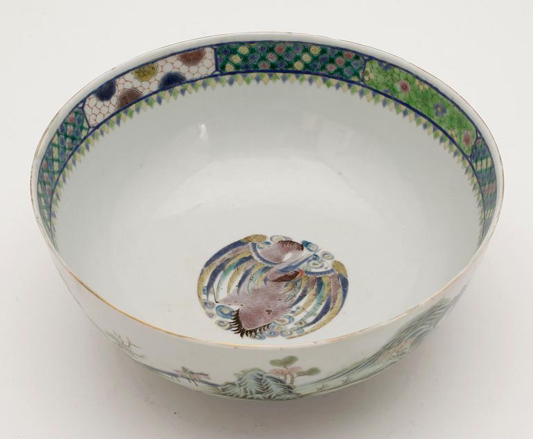 SKÅL, porslin, Kina, 1800-tal.