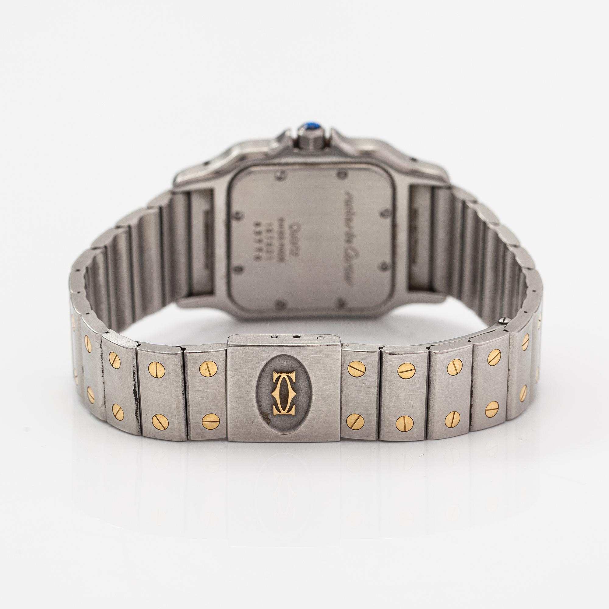 Cartier, Santos, wristwatch, 29 mm.