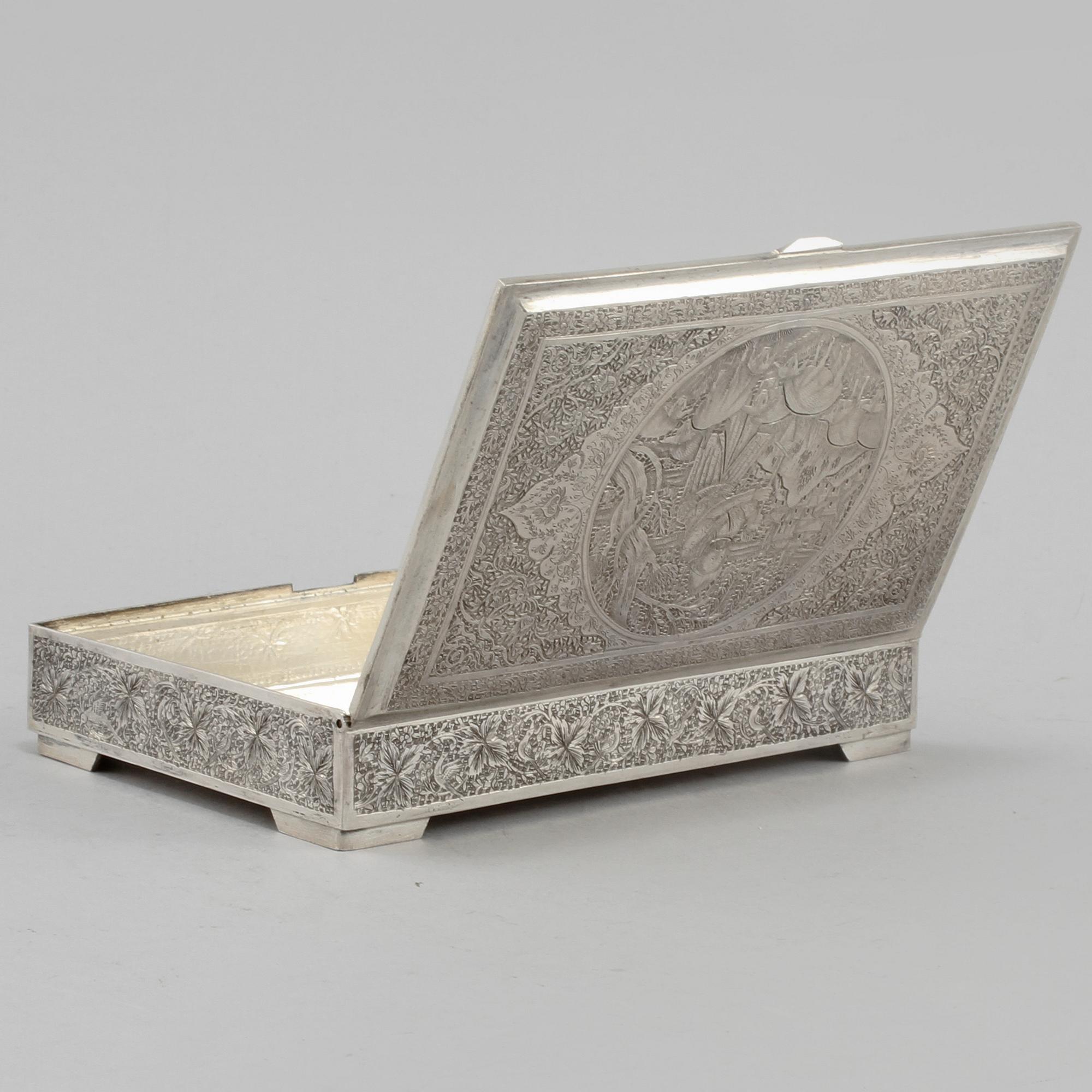 SKRIN, silver, Mellanöstern, 1900-tal,vikt  320 g.