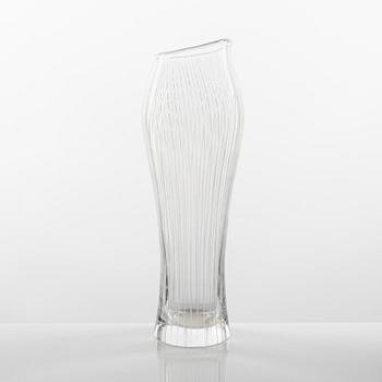 Tapio Wirkkala, a model 3215 glass vase, Iittala, Finland.