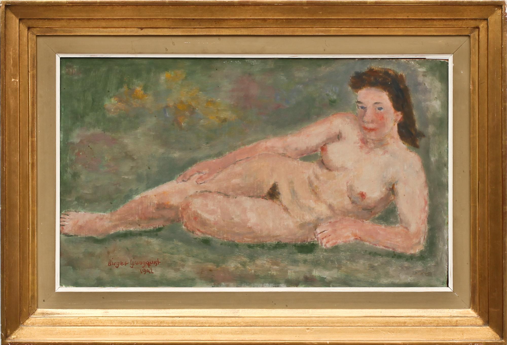 BIRGER LJUNGQUIST, olja på pannå, sign o dat- 1941.
