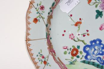 FAT, 2 st, porslin, Kina, 1700-tal.