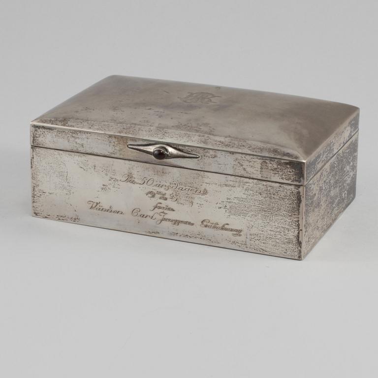 SKRIN, silver, A. G. Dufva, Stockholm, 1920.