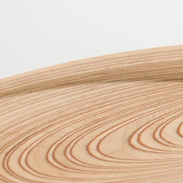 Tapio Wirkkala, A plywood dish, unsigned.
