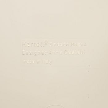 Anna Castelli Ferrieri, a "Componibili" cabinet, Kartell, Italy, late 20th century.